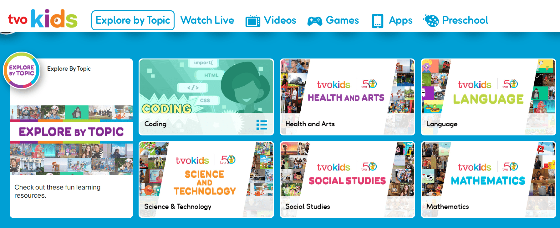 Learn From Home With TVOkids